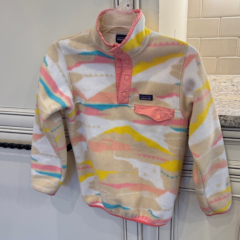 Patagonia Kids' Colorful Fleece Pullover